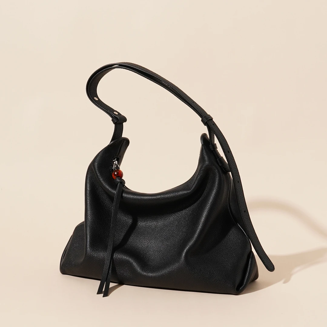 岩牛2024秋冬新款百搭休闲单肩大容量通勤包包YN3454