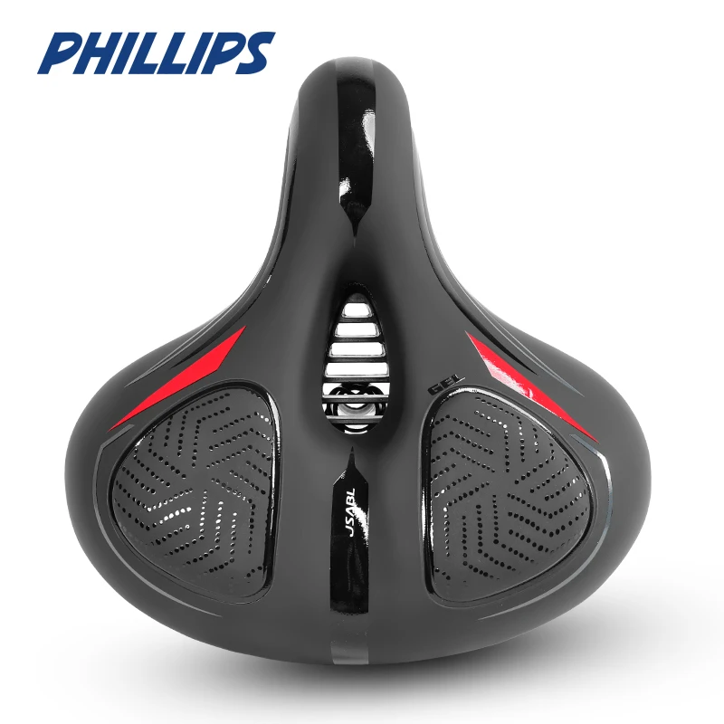 PHILLIPS/菲利普硅胶舒适山地车坐垫学生车通用减震大屁股坐垫
