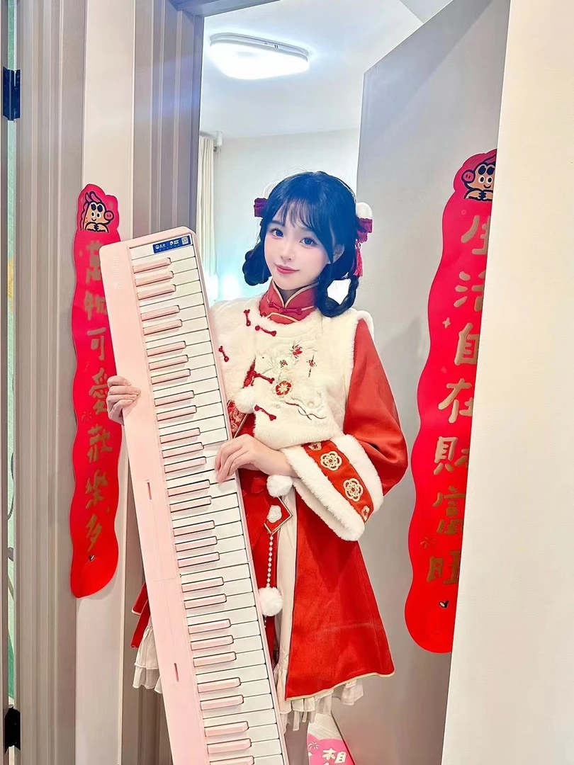 TOYO折叠便携钢琴