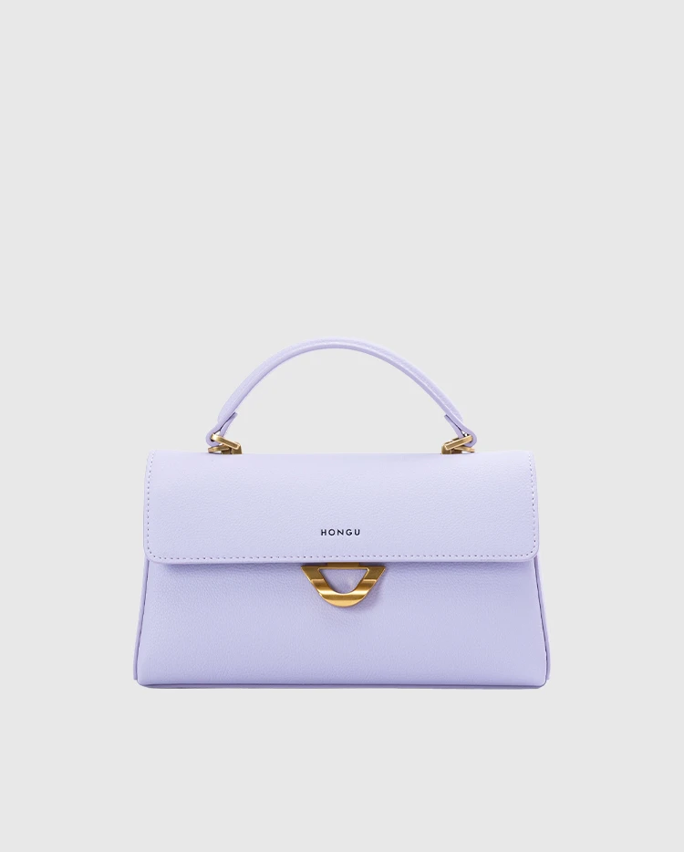 HG2024时尚简约百搭纯色气质春夏女士斜跨包手拿包
