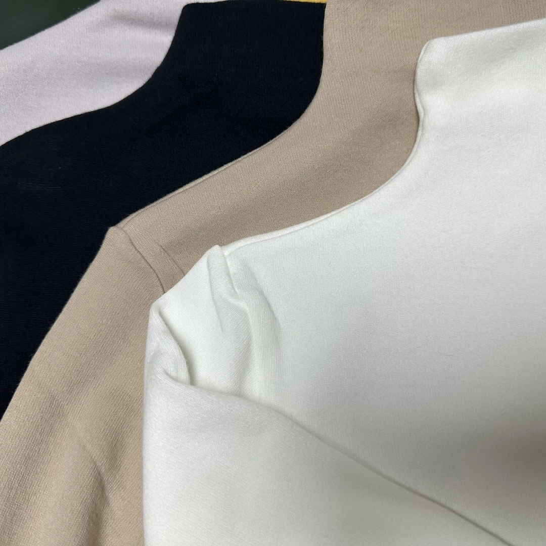 日本正品秋冬轻柔棉打底衫羽毛编织（特特谢绝退换）