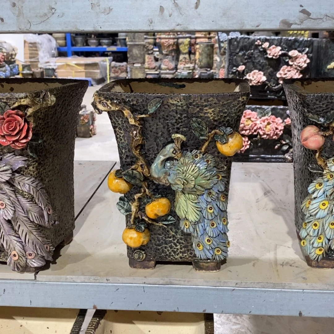 红陶下****@青藤花器多肉花盆