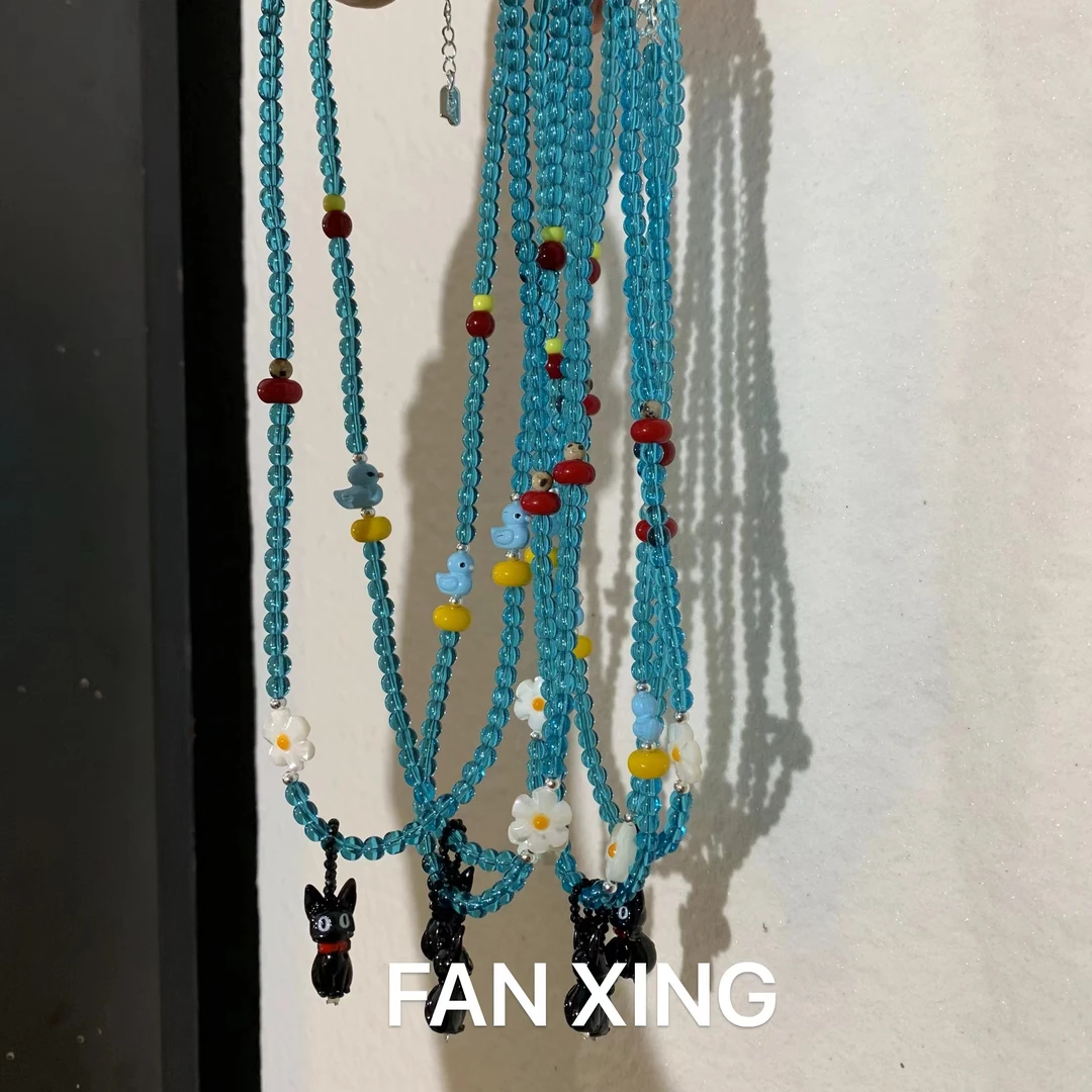 非金属仿水晶项链 2841原创设计项链