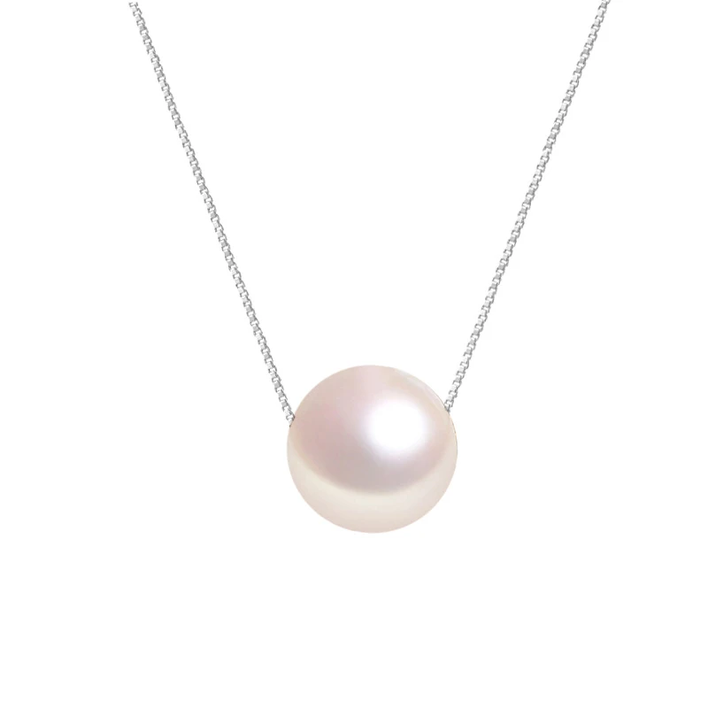 925银珍珠项链女简约吊坠时尚颈链百搭高级感气质闺蜜锁骨链潮