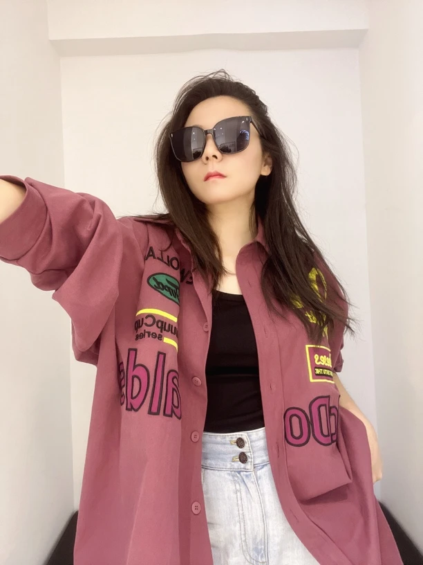 集合链接 衬衫大版男友风时尚个性