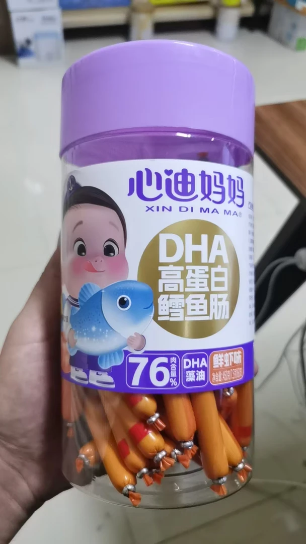 LYN心迪MM鳕鱼肠76%鳕鱼肉含量450克60支