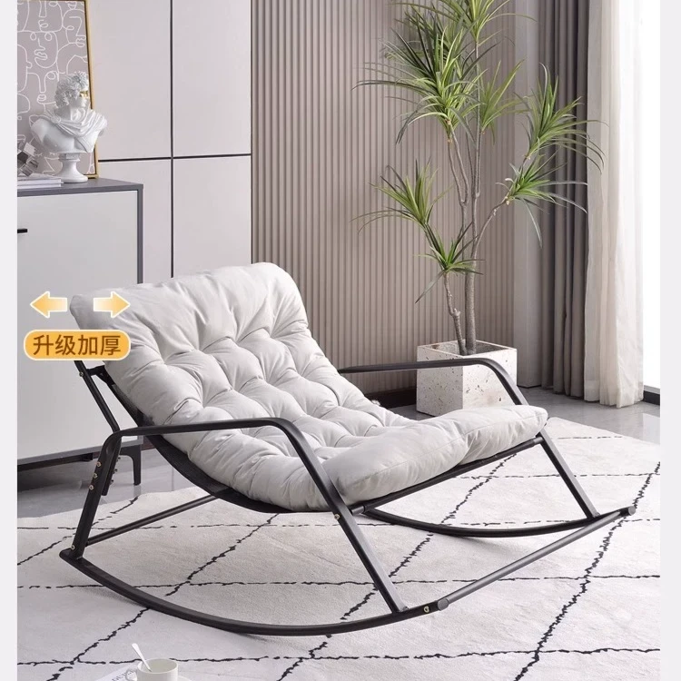 2024简约双人摇摇椅休闲网红懒人椅子阳台椅