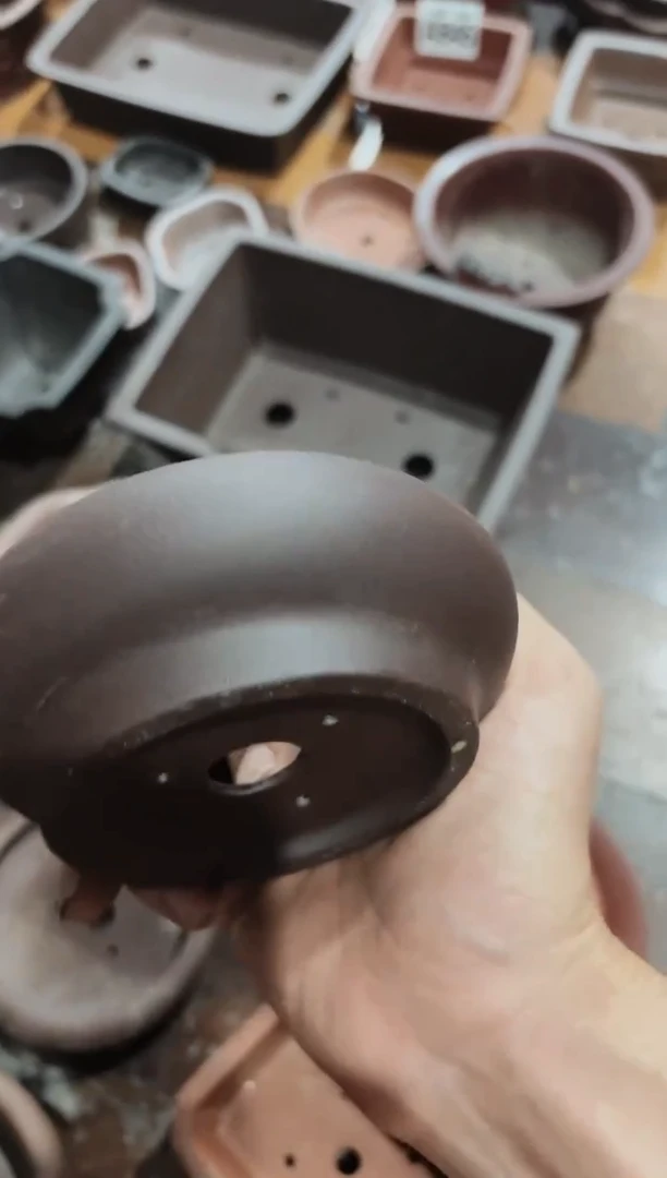 【闪购商品】紫砂花盆紫砂内口径微瑕