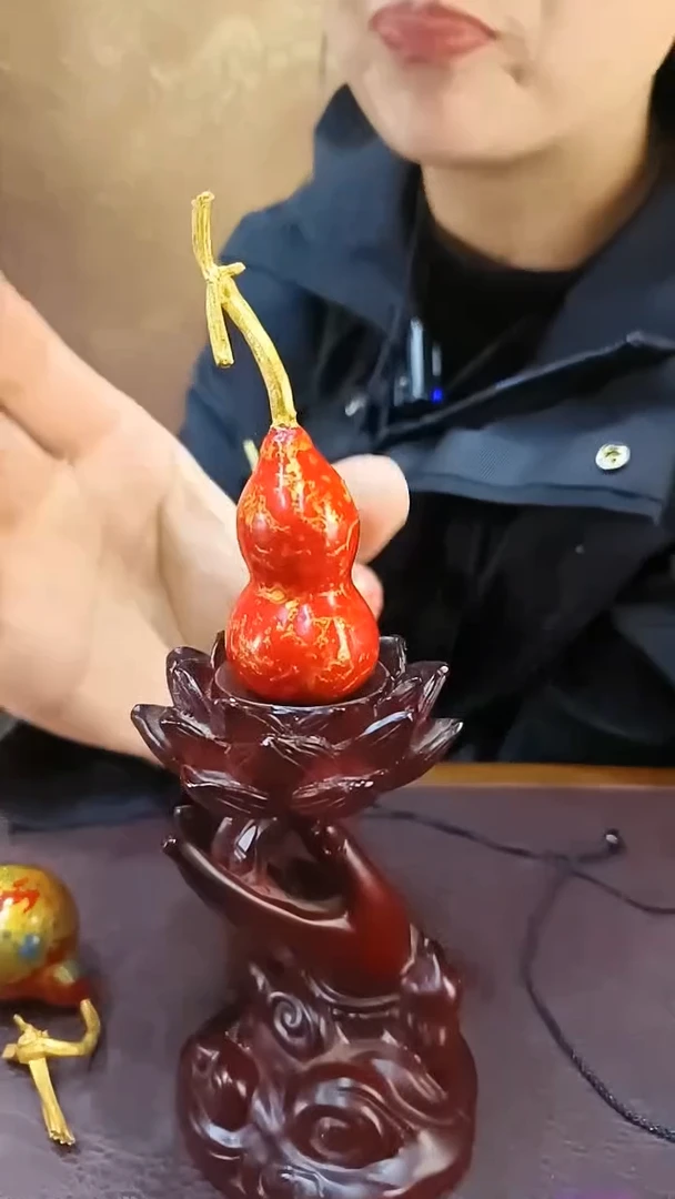 【闪购商品】0076漆彩葫直播间实物一物一图大漆葫芦