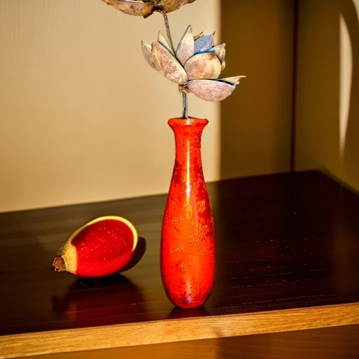 大漆花瓶插花瓶漆器一物一图