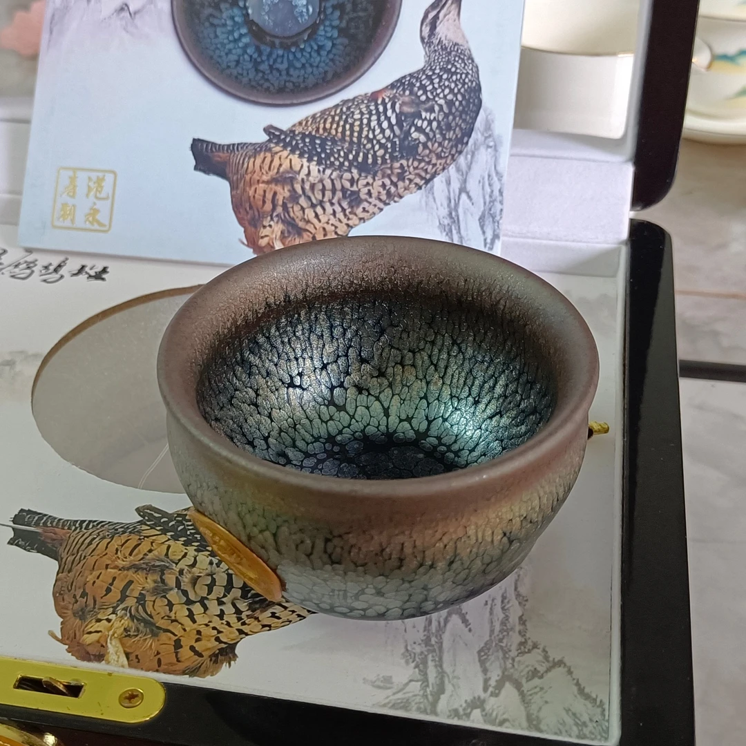 范永寿禅定李达同款晶体主人杯