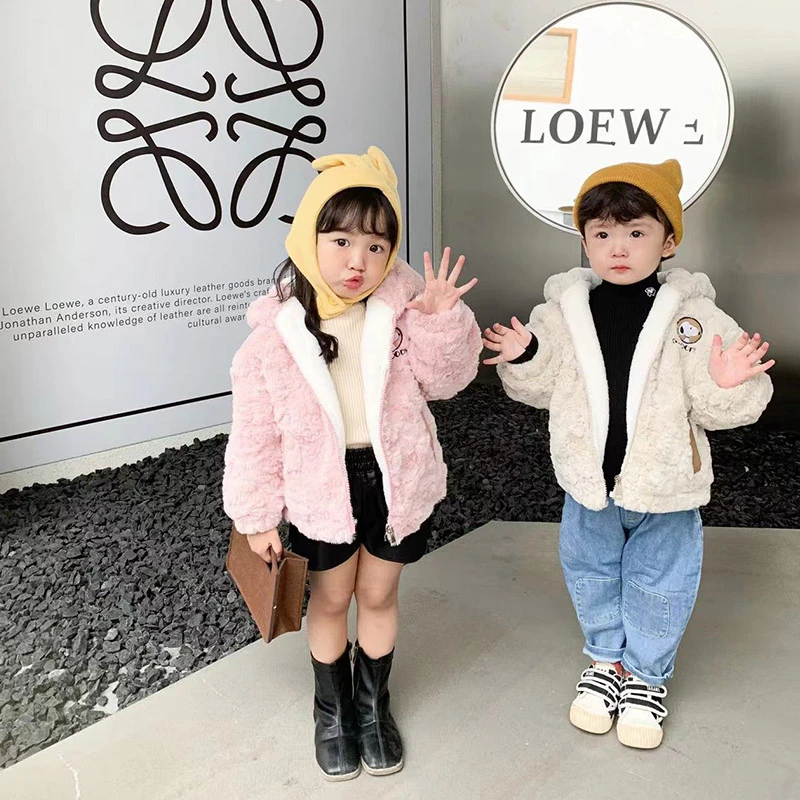 Snoopy/史努比儿童外套2022新款男女童宝宝外衣潮中小童冬装保暖