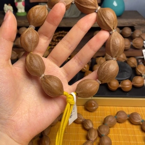 橄榄核核雕梅林铁核20.28