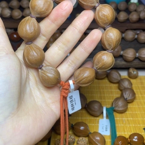 橄榄核核雕发***头梅林铁核19、24