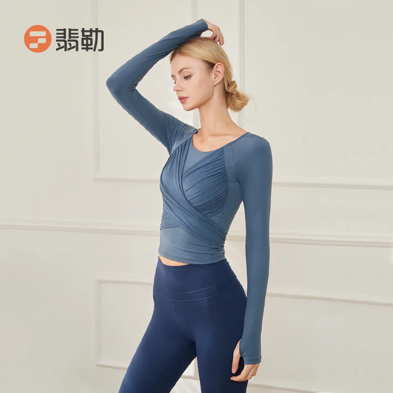 Fieder/翡勒瑜伽秋冬上衣雾都长袖FL-SWD736
