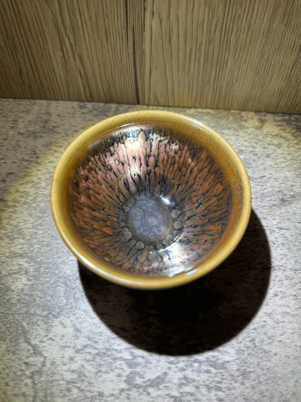 紫玉油滴，结晶突出艳丽，新人入门必备，电烧佳品。