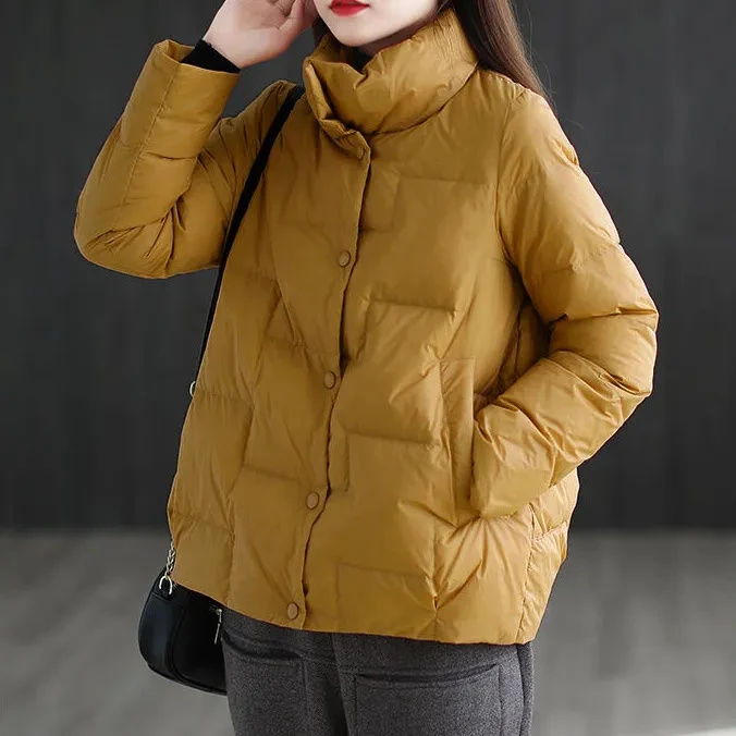 波司澄羽绒服双12特价大促2023新款羽绒羽绒服女立领小个子羽绒衣