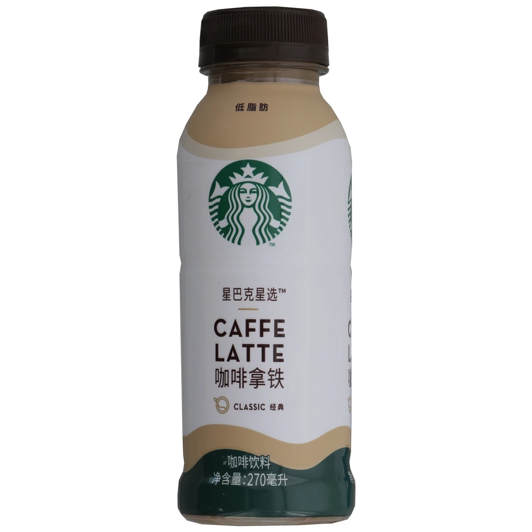 星巴克星选经典咖啡拿铁咖啡饮料270ml
