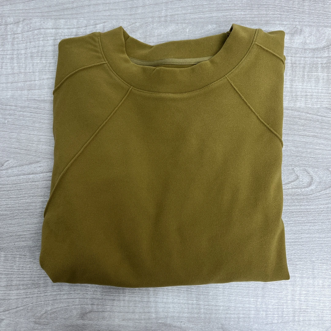 【杭州群姐家】77078秋冬保暖百搭简约亲肤柔软德绒打底衫