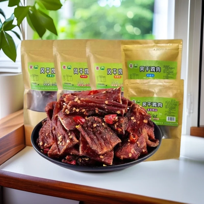 huaxiang/华祥 四川大凉山特产【风干鸡肉干】麻辣耐嚼办公小零食
