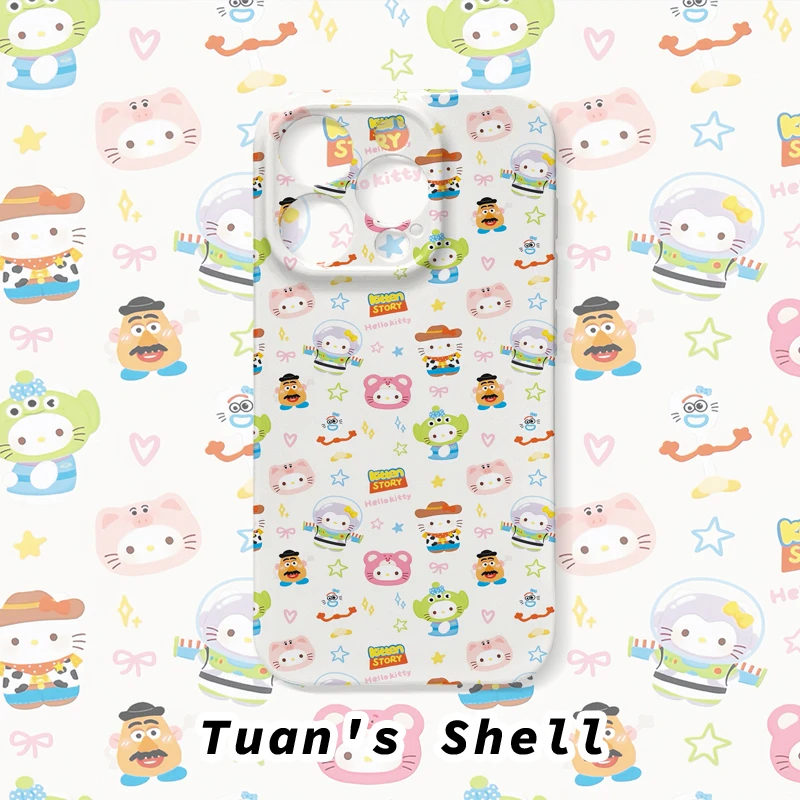 KT猫总动员菲林软壳适用苹果/华为/VIVO/OPPO小米可爱个性手机壳