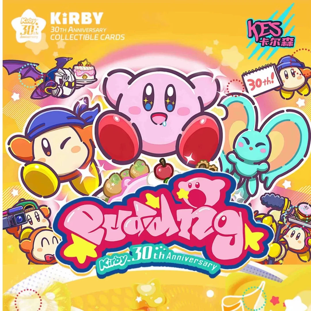 【星之卡比】卡尔森动漫星之卡比卡牌30周年限定卡牌潮玩盲盒（代拆）