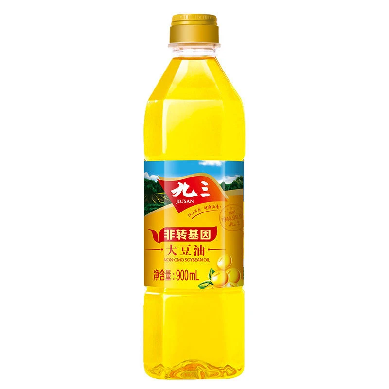 「九三」大豆油 一级非转基因清香色拉食用油900mL