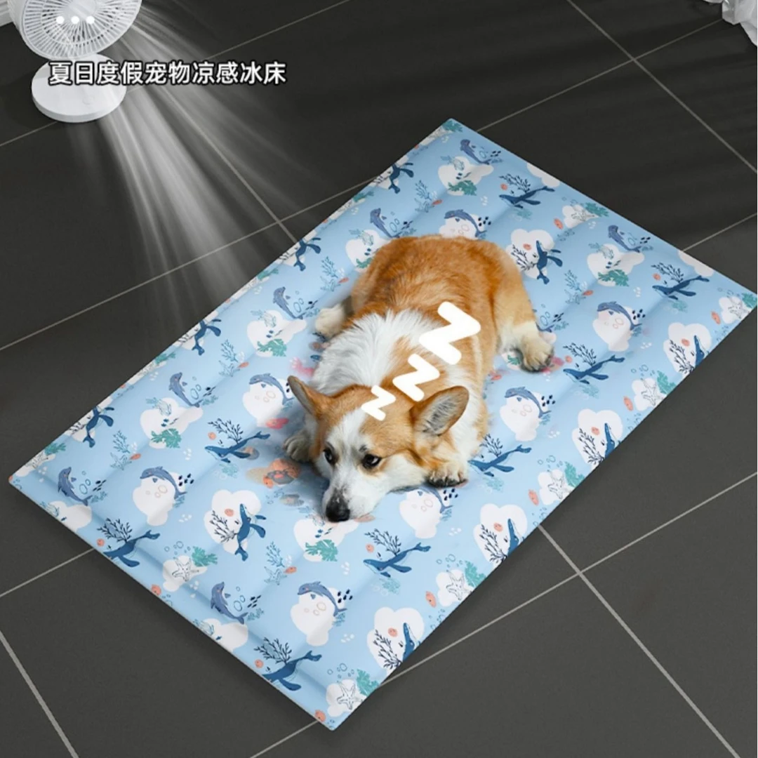 狗狗冰垫猫咪夏天宠物垫子凉垫冰床睡觉凉席睡垫狗狗用品夏季冰窝