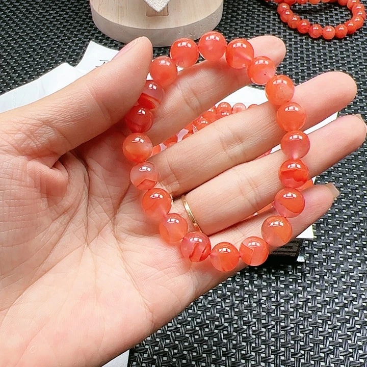 南红玛瑙手链未镶嵌73