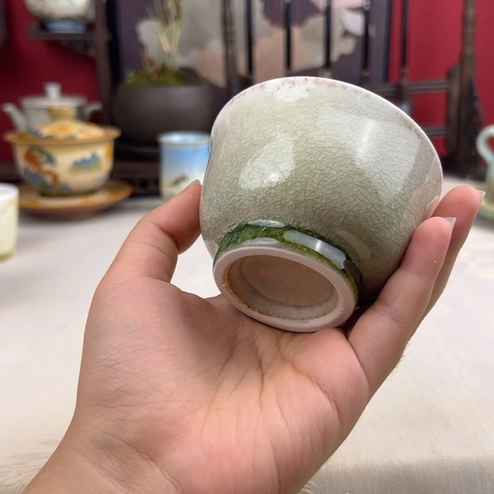 杯纯手工柴烧主人杯2