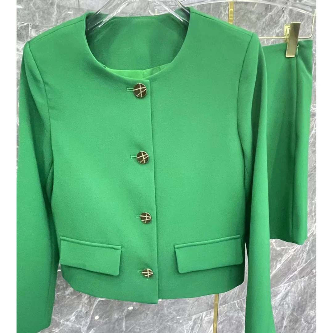 【晨浠定制】新款高级感轻奢小香风套装T115