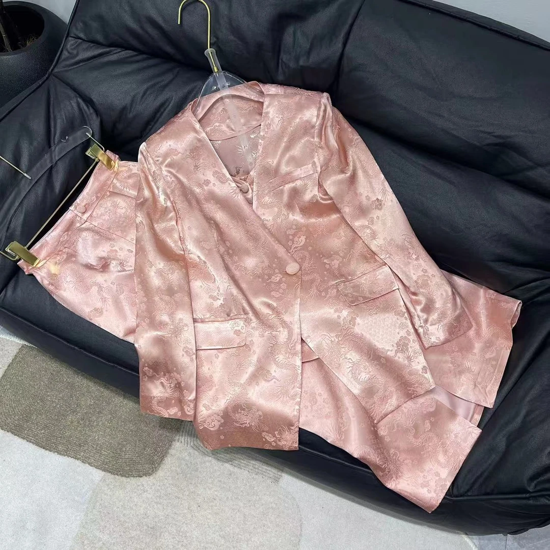 〖晨浠定制〗深圳南油新款轻奢国风三件套165