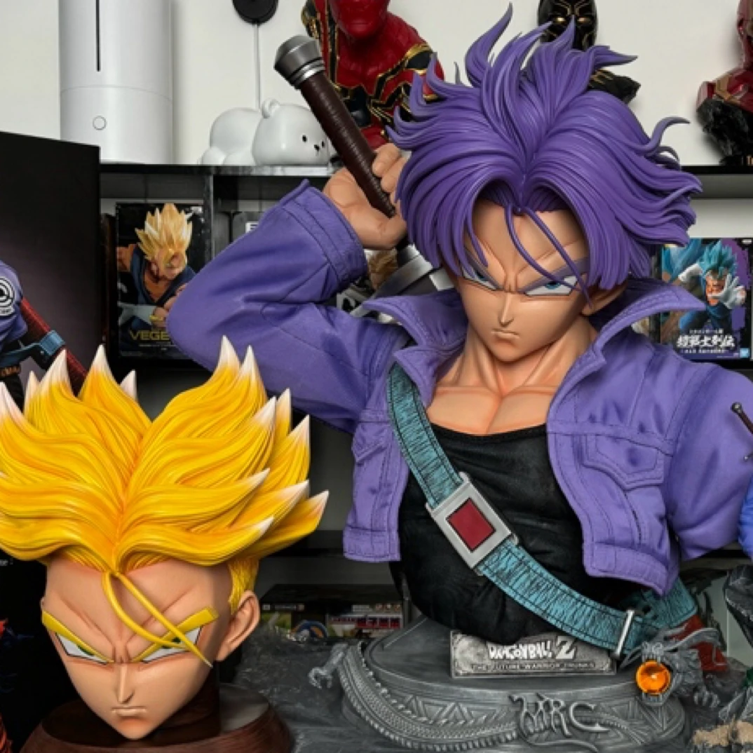 MRC特兰克斯1/1半身胸像七龙珠未来战士 私人订制GK树脂雕像手办