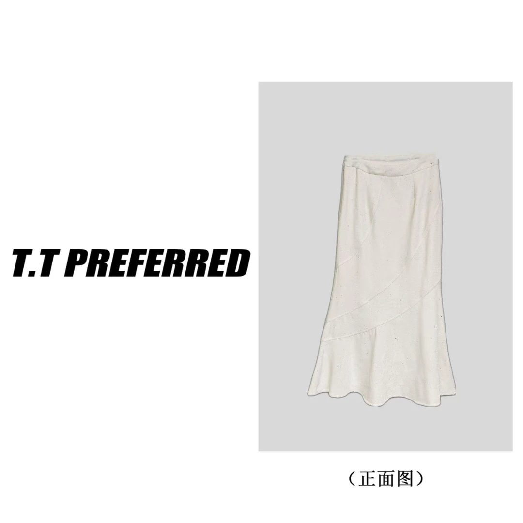 【T.T】2024新款秋冬修身高腰鱼尾半身裙Q-002