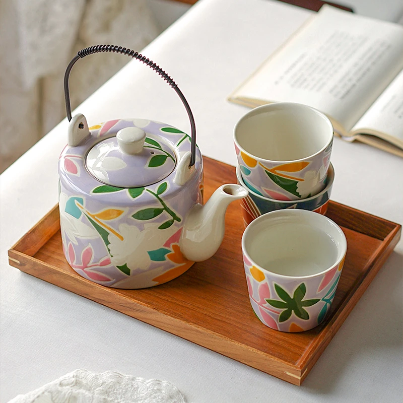 西田木雨水具礼盒家用喝茶一壶两杯带礼盒轻奢办公室套装送礼礼盒