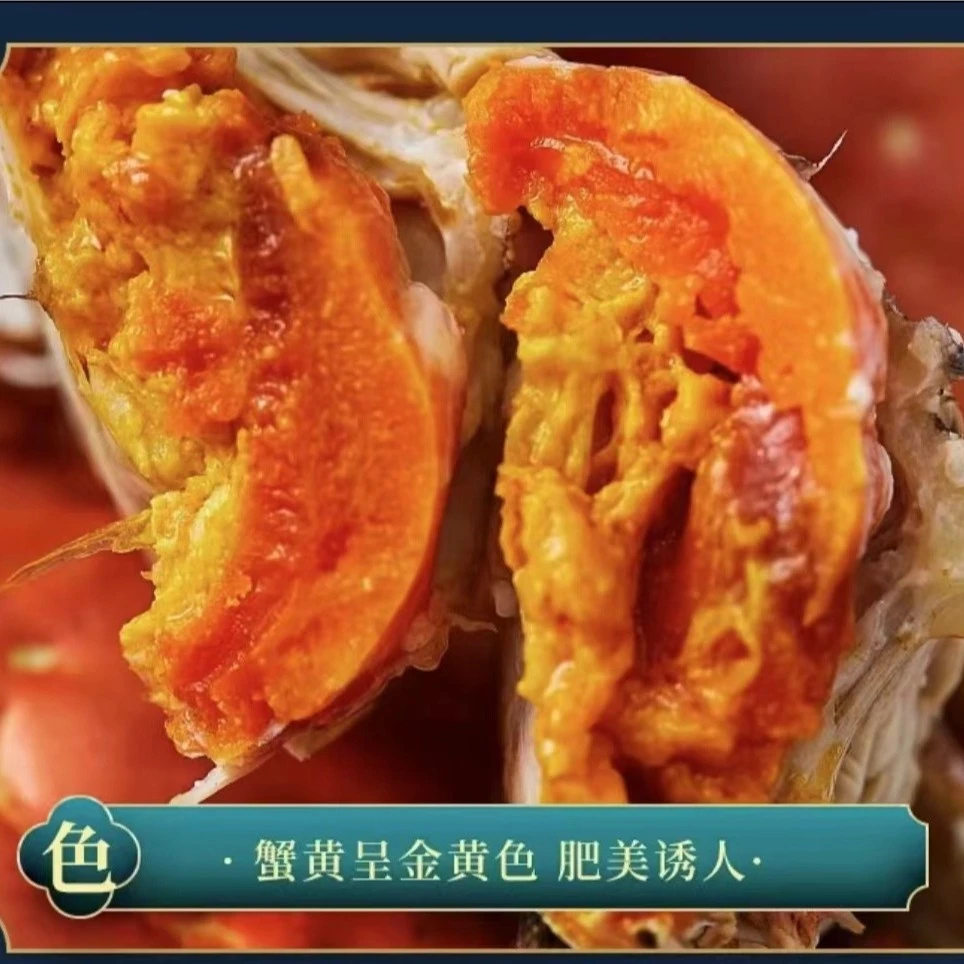 【江苏活蟹现发缺腿蟹】两斤大闸蟹残蟹母蟹顺丰同城冷链保鲜死蟹包赔