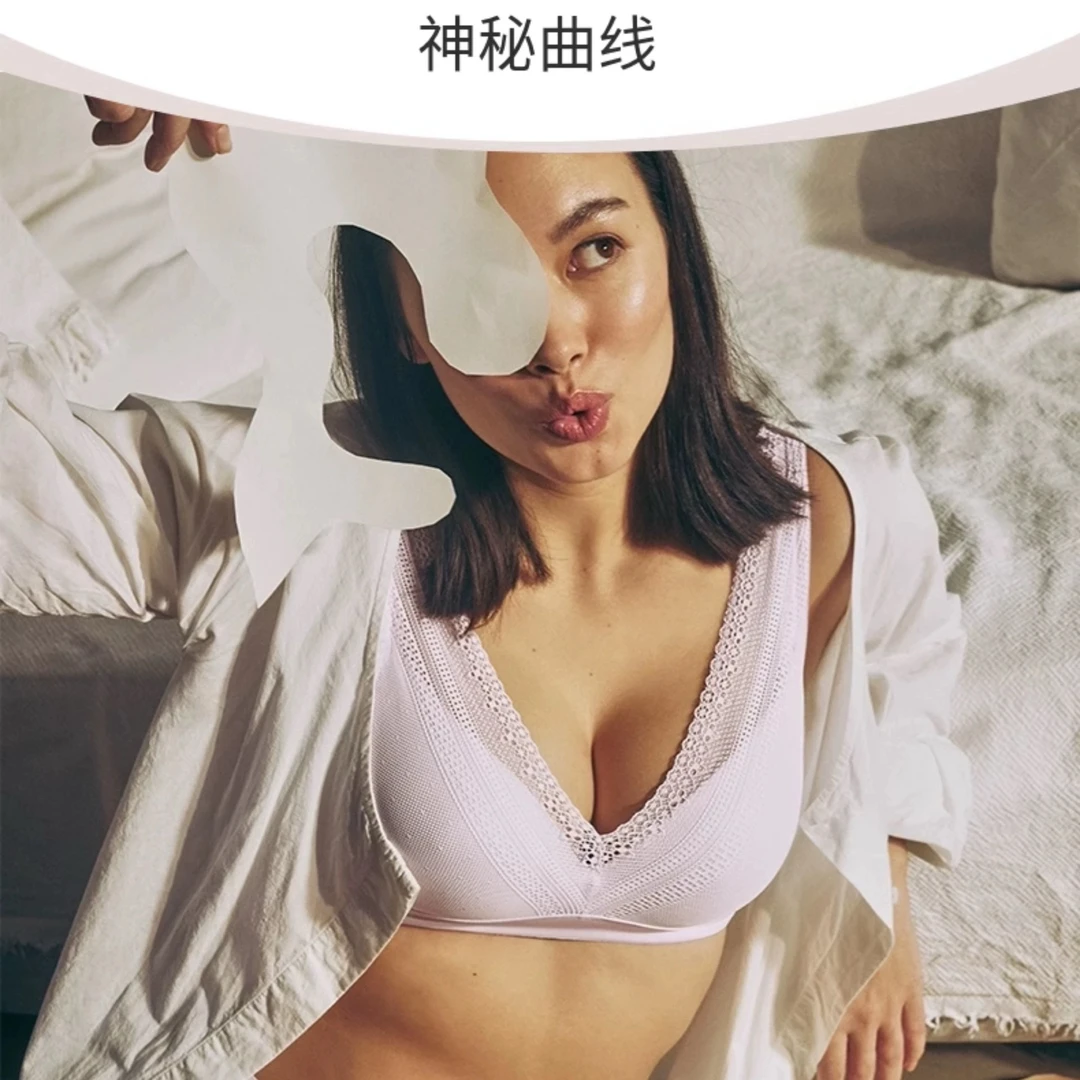 旧D61-黛家大胸显小无钢圈舒适型上托文胸-11R1919