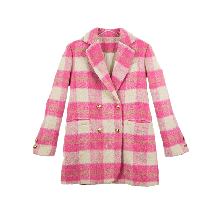 【奢香夫人】43512外套时尚女士双面呢大衣