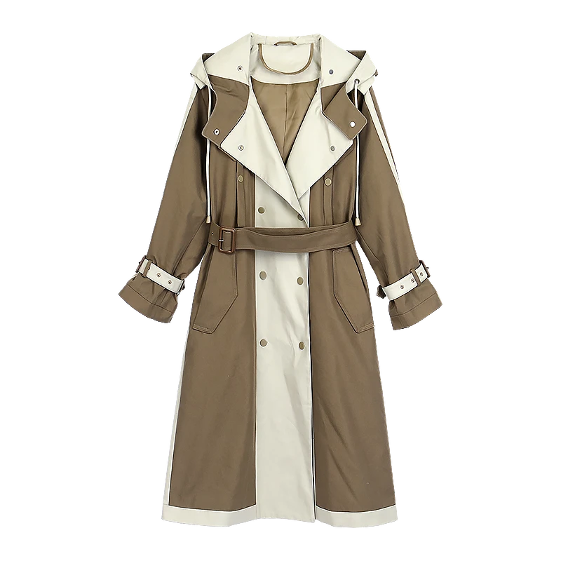 【奢香夫人】33403中长款外套风衣