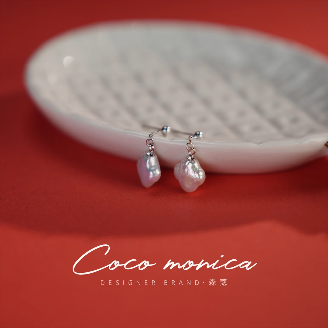 【小霞珠宝】手工气质轻奢时尚百搭复古小众简约WA202