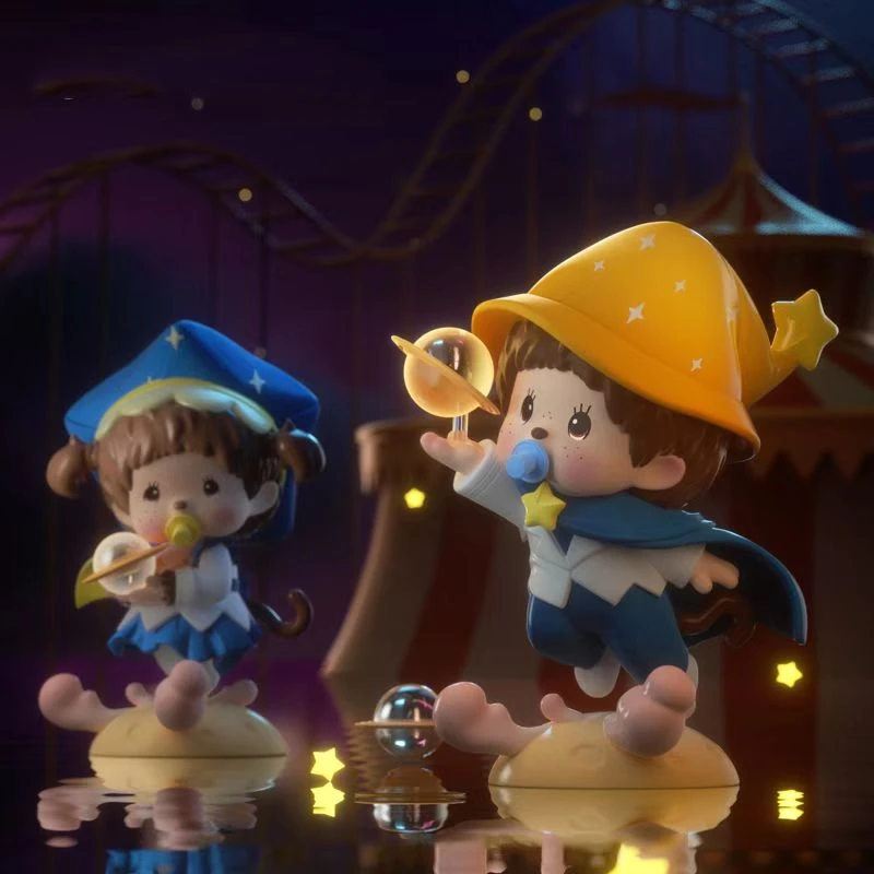 【许】蒙奇奇萌趣趣寻觅时光系列盲盒潮玩公仔手办可爱摆件