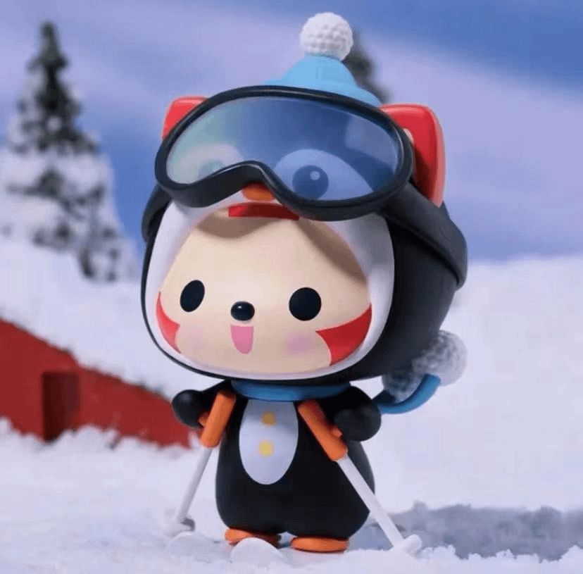 正版阿狸瑞雪融融盲盒冬日喜气洋洋限定