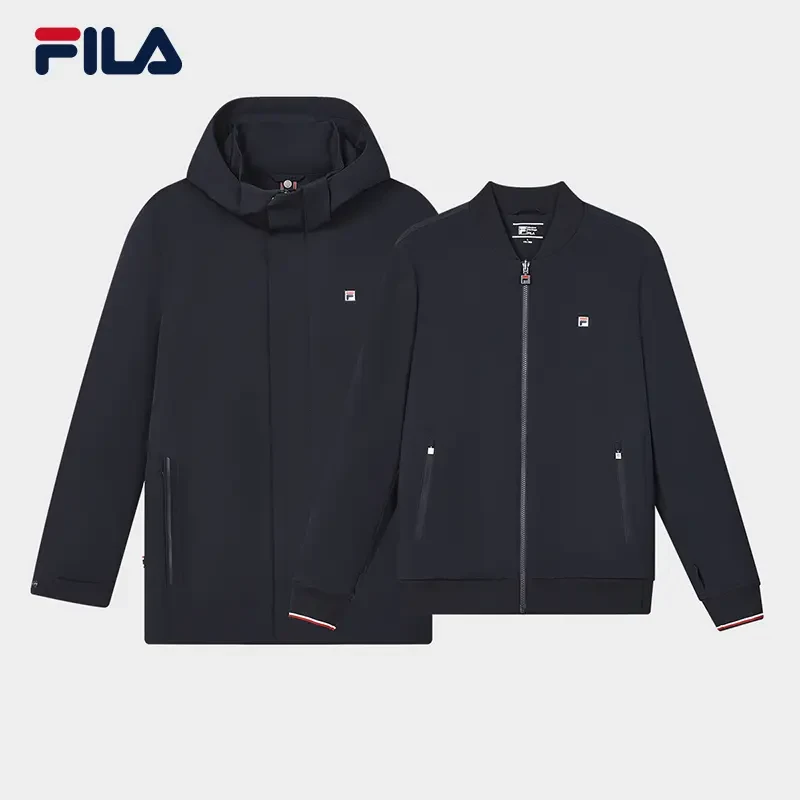 斐乐【新雪丽棉服两件套】男梭织冬季新款休闲外套F11M411702F