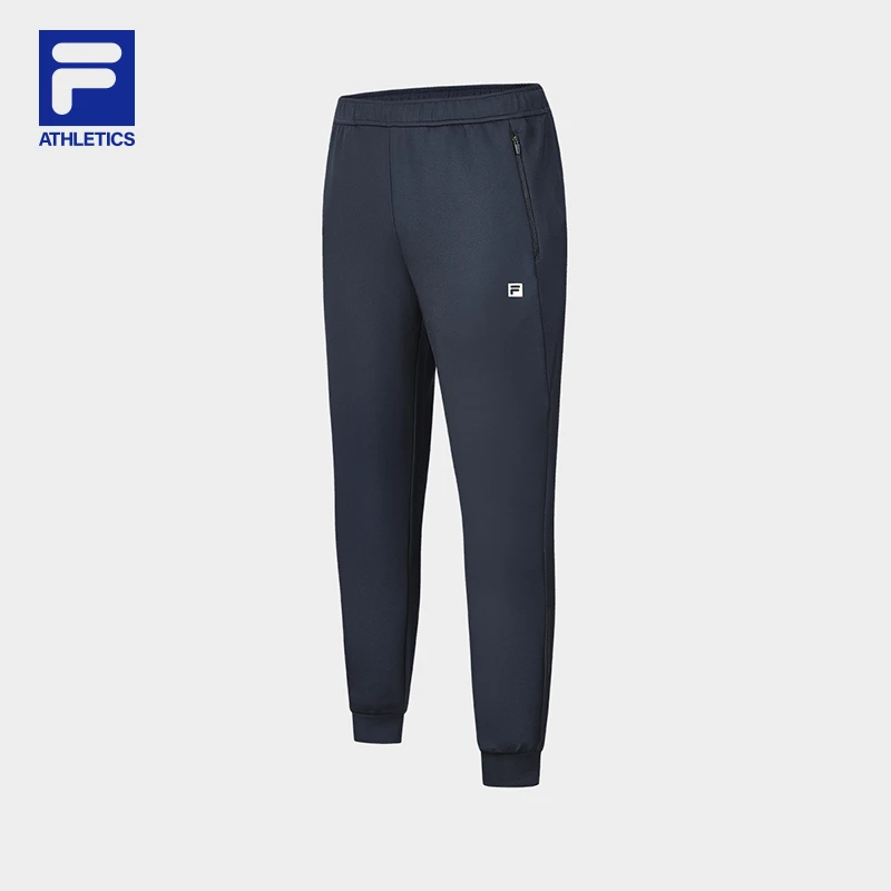 Fila/斐乐男士运动裤【耐磨抗皱弹力舒适】休闲束脚裤A11M411604F