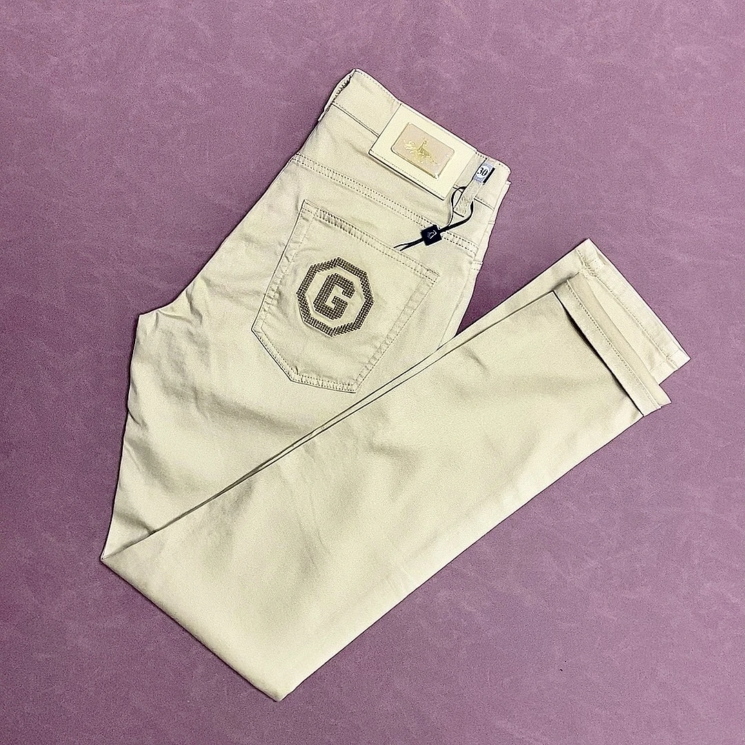 春夏薄款修身小直筒男牛仔裤子夏季轻奢时尚百搭水洗潮流牛仔裤