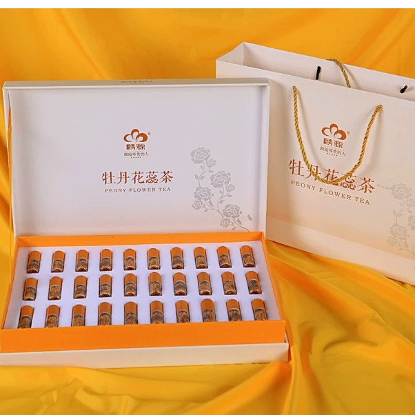 麟源牡丹花蕊茶菏泽特产国花蕊牡丹花茶2克×30支高档茶叶礼盒