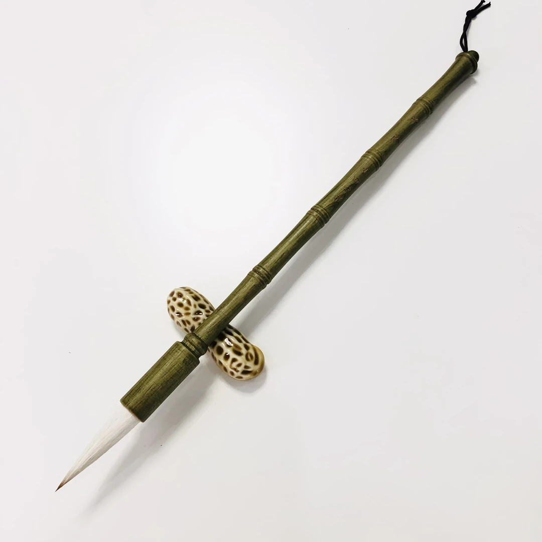 【子衿】出锋4.1cm兼毫中楷毛笔 楷书行楷 欧楷九成宫颜楷多宝塔