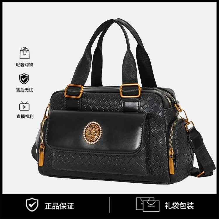 秋冬爆款手提单肩包女款斜跨大容量包2024高品质百搭上班通勤包女