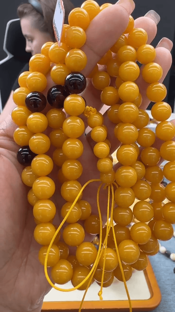 【闪购商品】琥珀颈饰未镶嵌秒拍号598