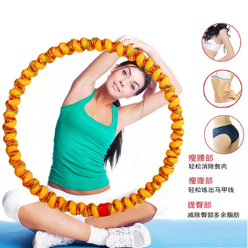 牛筋绳瘦腰男女减肥圈4斤6斤初学者10加重成人呼啦圈收腹减肥健身
